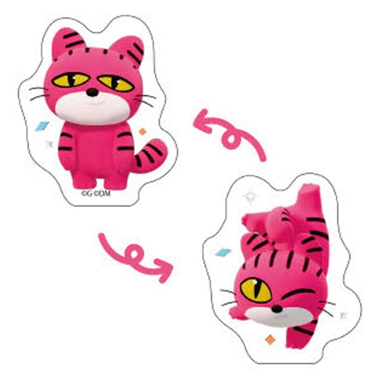 たべっ子どうぶつ レンチキュラーステッカー ねこ 788562 THE MOVIE
