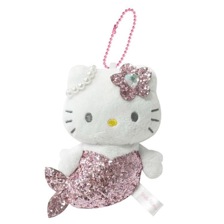 ハローキティ グリッターマスコット マーメイド ピンク 991447 Hello