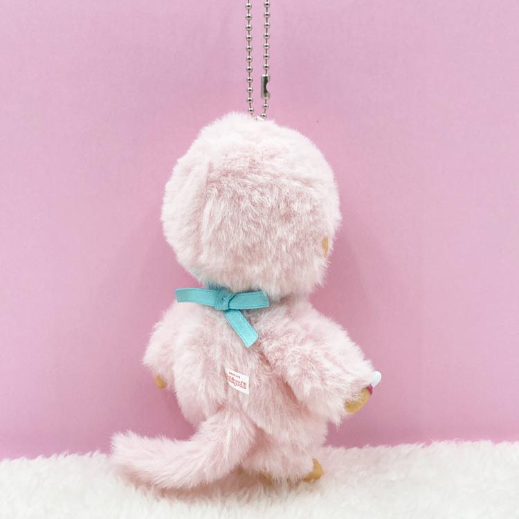 モンチッチ COLORS キーチェーン ピンク キーホルダー ぬいぐるみ ぬい