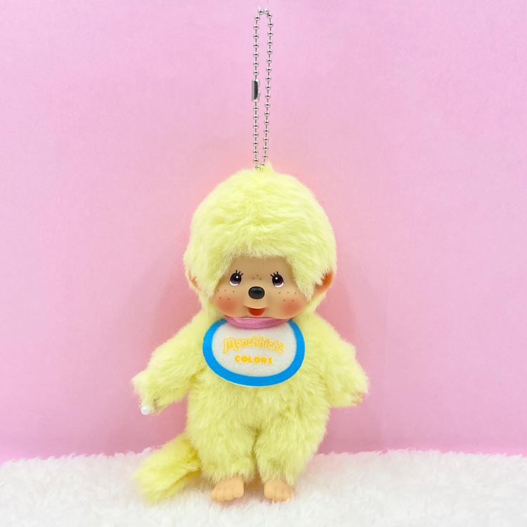 モンチッチ COLORS キーチェーン イエロー キーホルダー ぬいぐるみ