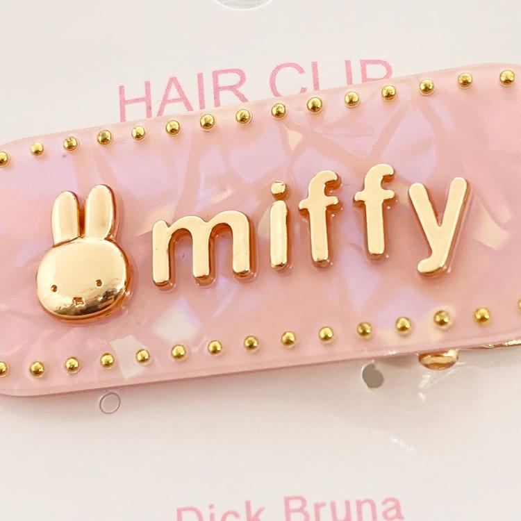 ミッフィー ヘアクリップ ディック・ブルーナ シャーベットカラー