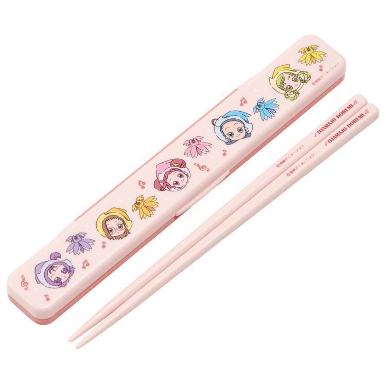 おジャ魔女どれみ ABC3AG 抗菌 食洗機対応 音の鳴らない箸箸箱セット おじゃまじょどれみ 魔法少女