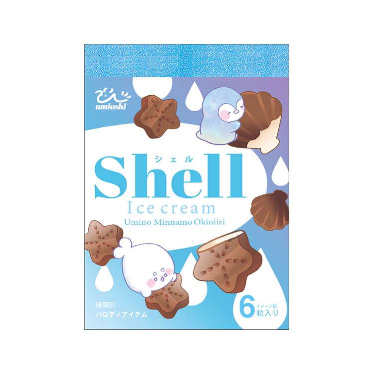 アイスポップ ミニメモ シェルアイスクリーム めも メモ帳 メモ紙