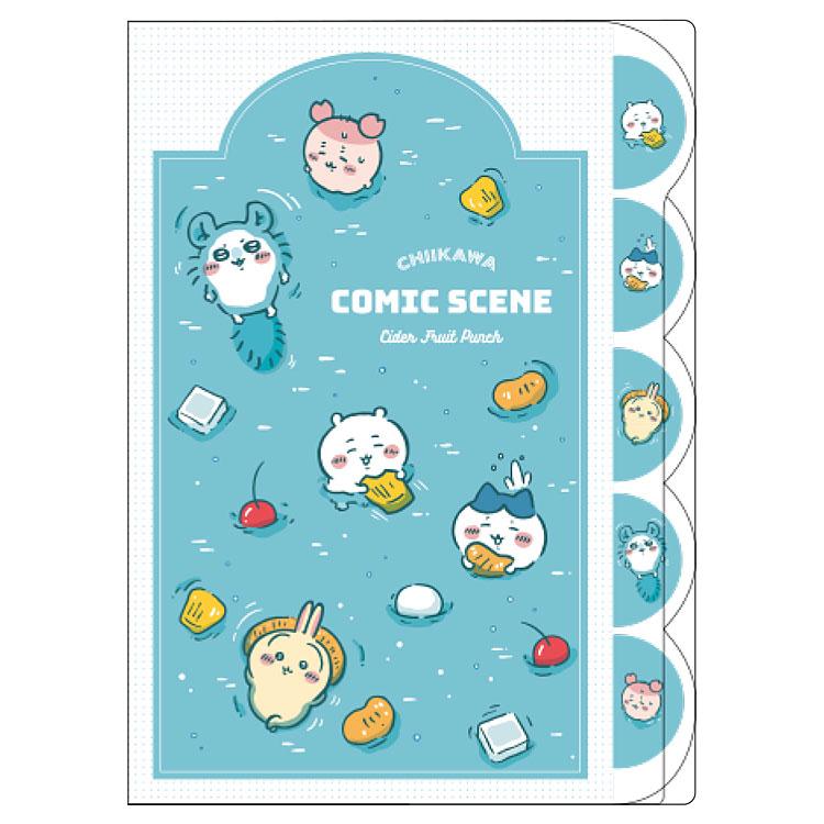 ちいかわ ダイカットクリアファイル5P フルーツポンチ 143170 第12弾