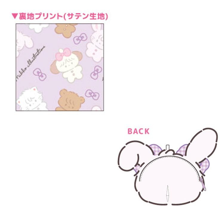 mikko illustrations ぬいぐるみポーチ キャミー 989970 ミッコ 