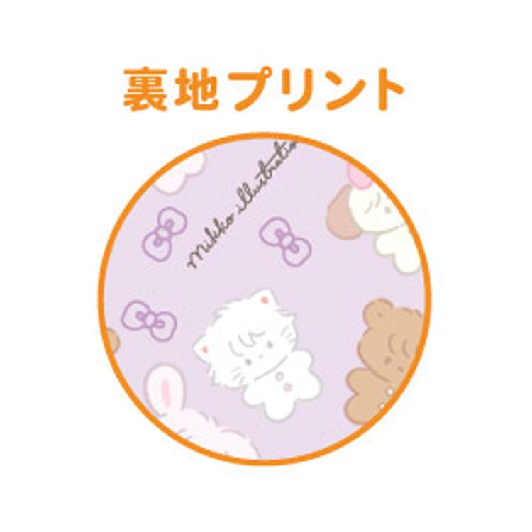 mikko illustrations もふもふトートバッグ キャミー 990136 ミッコ