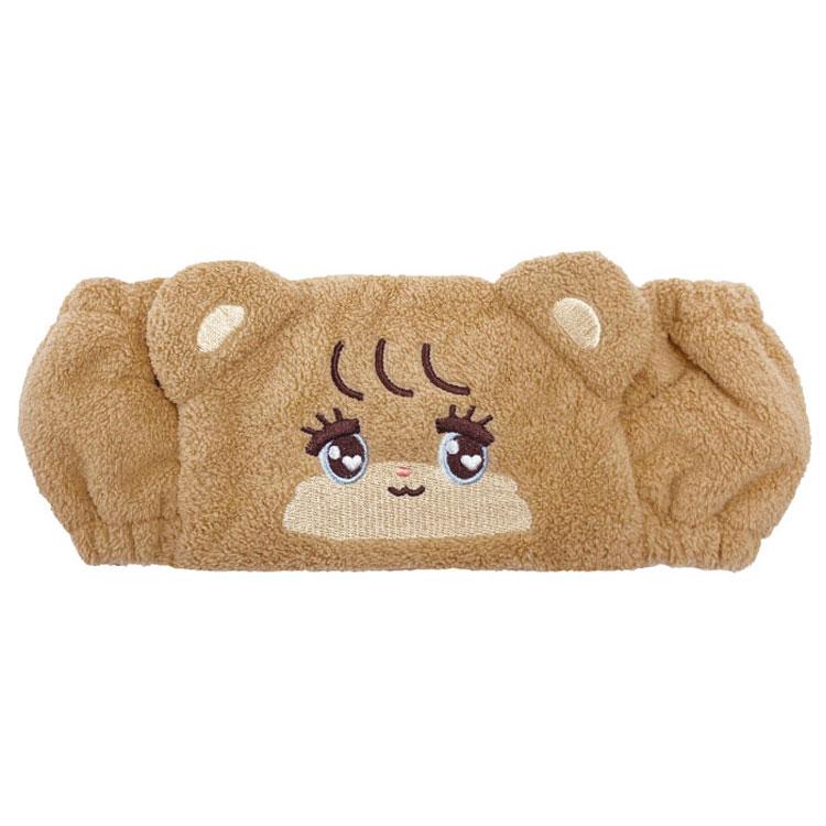 mikko illustrations もふもふヘアバンド ラテ 990174 ミッコ