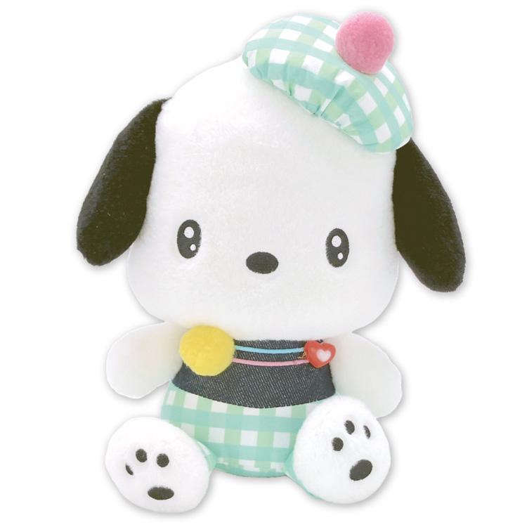 ポチャッコ ぬいぐるみS 210852 ギンガムデニム SANRIO サンリオ