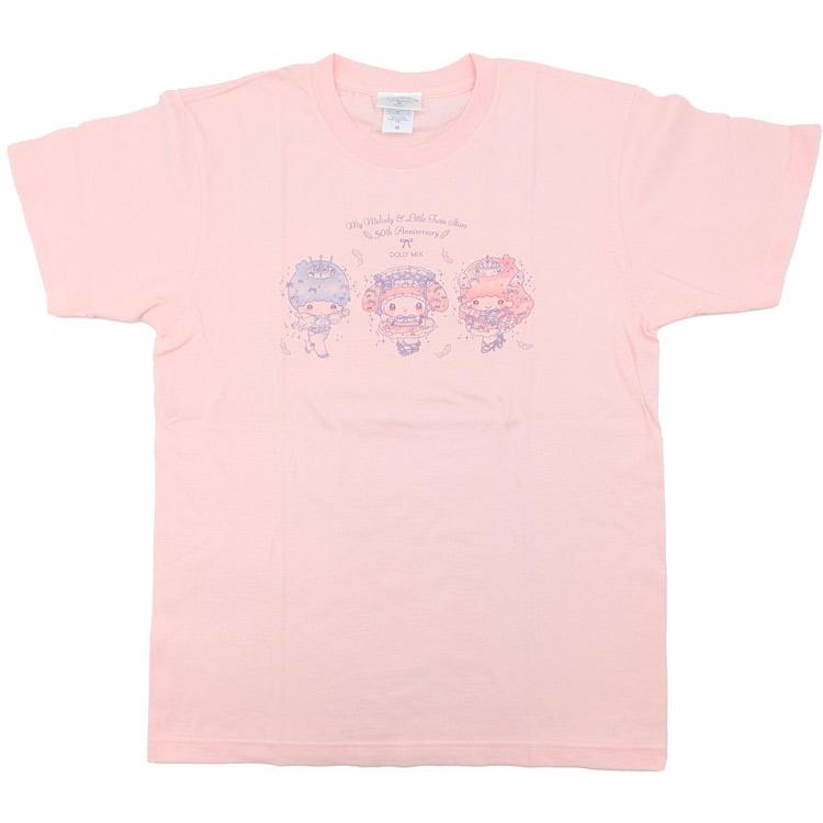 マイメロディ＆リトルツインスターズ Tシャツ レディースM LPK 291489 