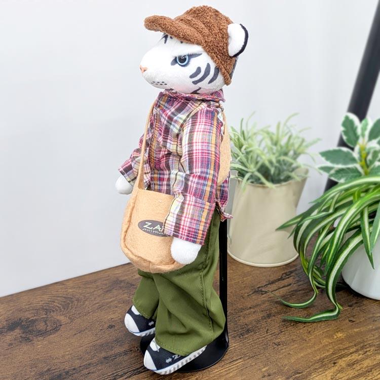 ホワイトタイガー ぬいぐるみS ZAP animals 動物 アニマル