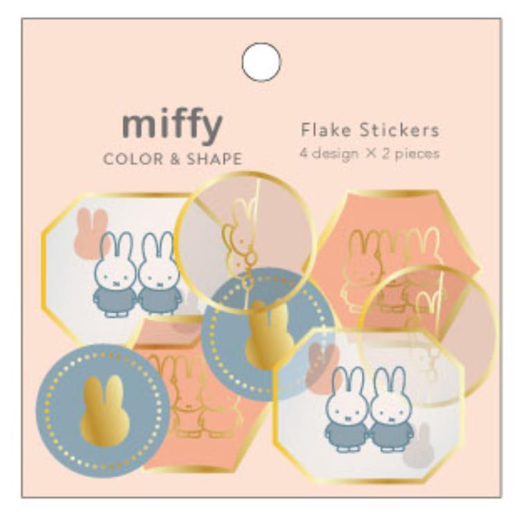 ミッフィー フレークシール friend 985637 COLOR&SHAPE Miffy ディック