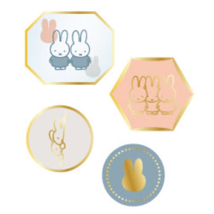 ミッフィー フレークシール friend 985637 COLOR&SHAPE Miffy ディック