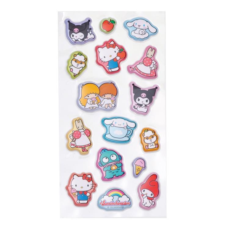 サンリオキャラクターズ ぷくっとシール MXビビッドデザイン 079493
