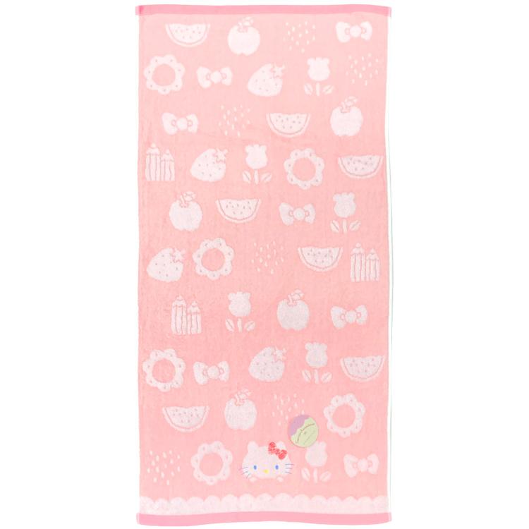 ハローキティ コンパクトバスタオル 088226 ナチュラルソフト SANRIO