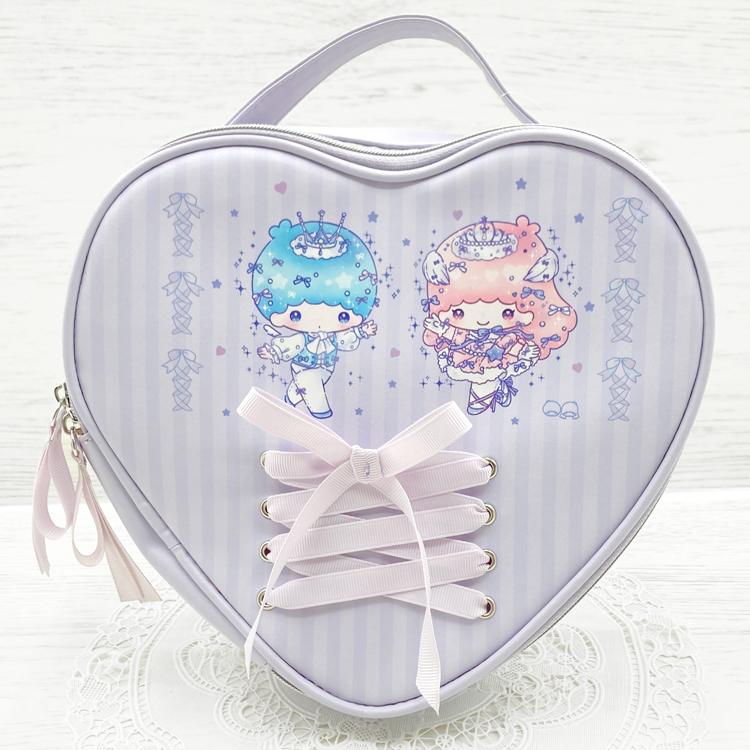 リトルツインスターズ×DOLLY MIX ハート型バニティポーチ マリモ