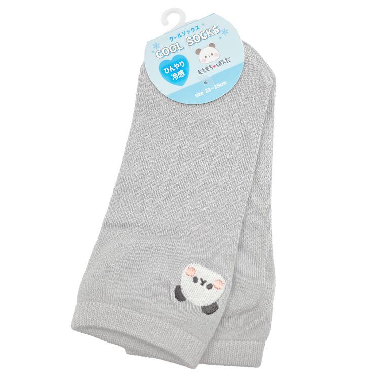 パンダ もちもちぱんだ COOLソックス 253469 パンダ ひんやり 冷感 セール