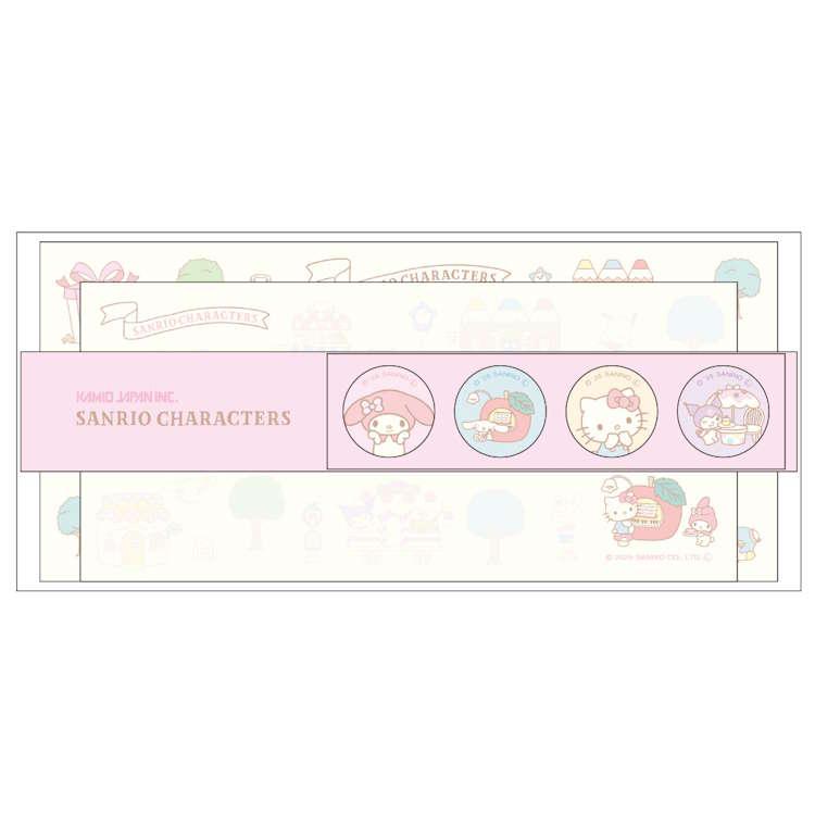 サンリオキャラクターズ 一筆箋 キュートヴィレッジ レターセット 手紙