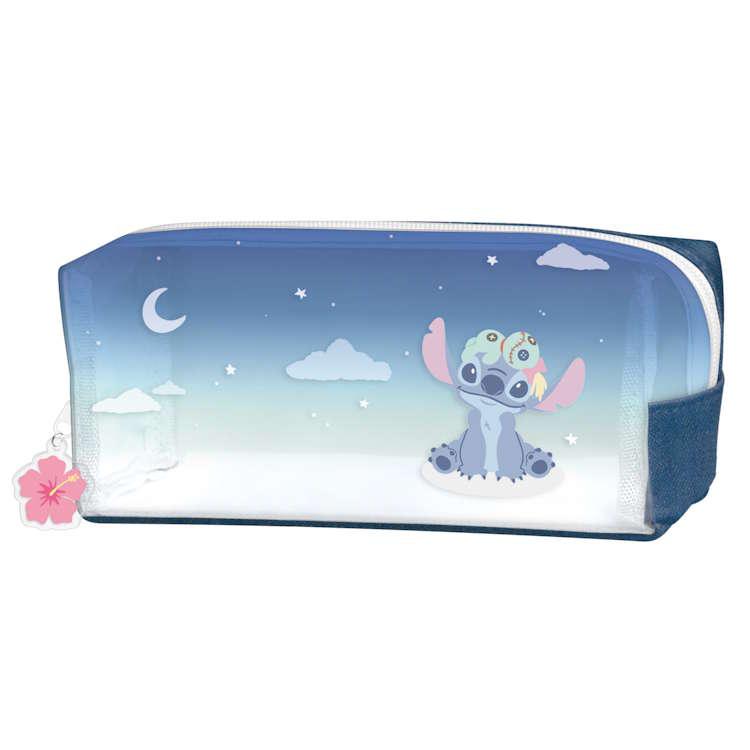 スティッチ BOXペンポーチ Blue night sky 筆箱 ふでばこ ペンケース