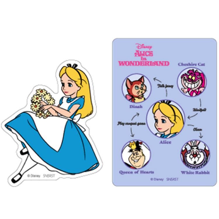 キューピー×ディズニー不思議の国のアリス ストラップ 3個セット