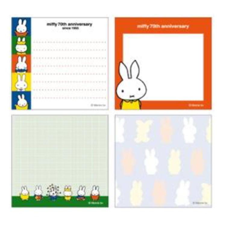 ミッフィー スクエアメモB 200525 ヒストリーシリーズ miffy ディック