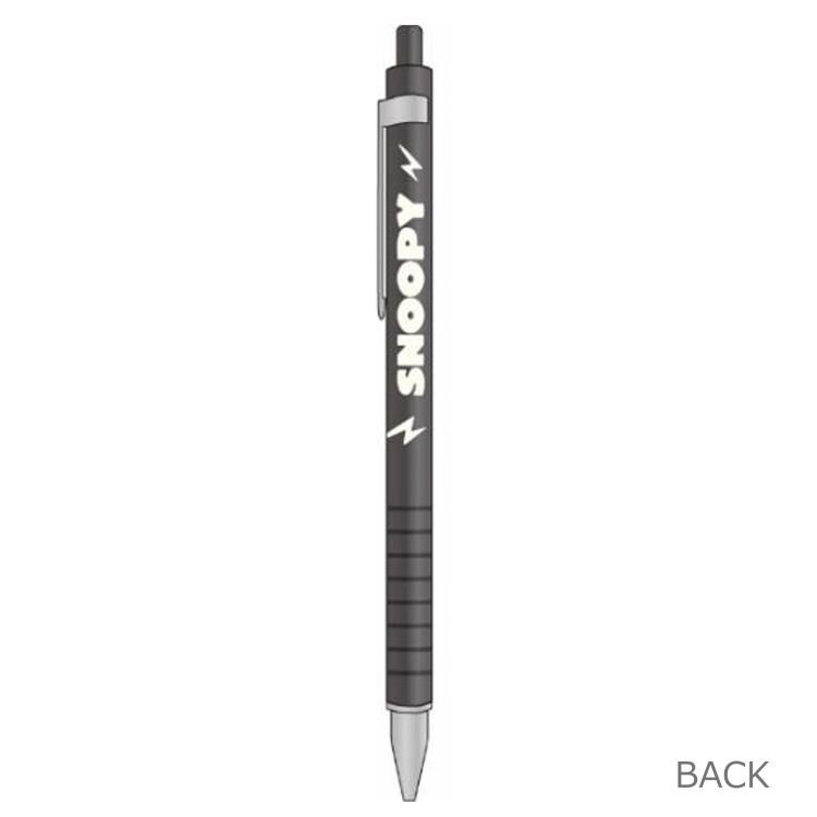 スヌーピー ボールペン0.7mm ブラック 303646 ロックンロール SNOOPY