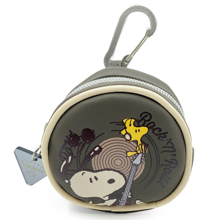 スヌーピー ポーチ レコード 303684 ロックンロール SNOOPY ピーナッツ