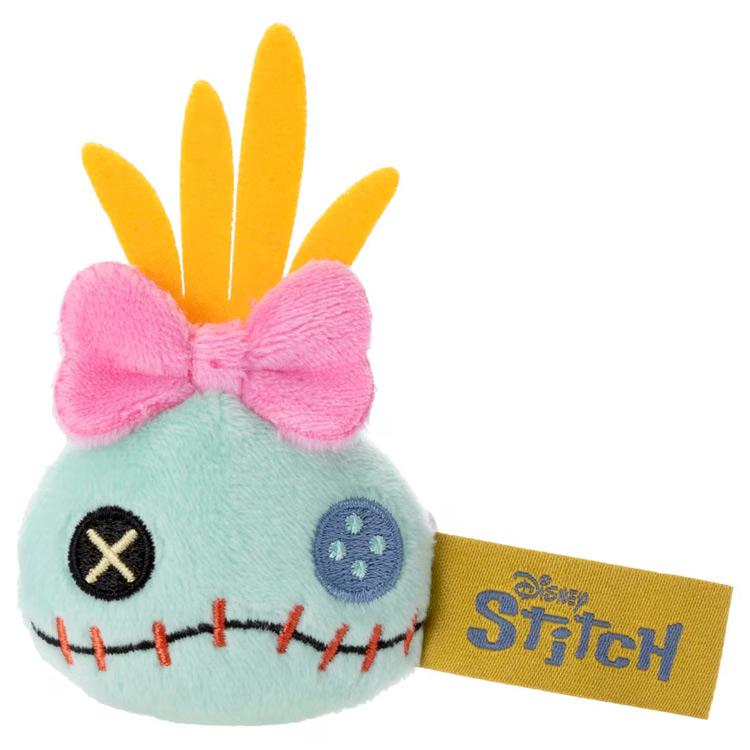 スティッチ ぬいぐるみバッジ スクランプ ディズニー Lilo&Stitch