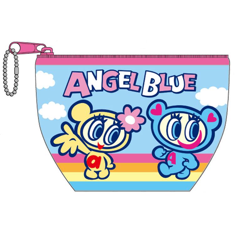 エンジェルブルー ミニポーチ スカイ 357143 ANGEL BLUE ナカムラくん