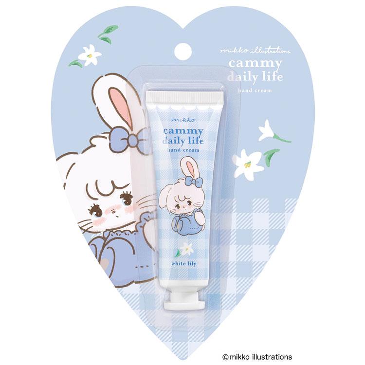 mikko illustrations ハンドクリーム キャミー ホワイトリリーの香り