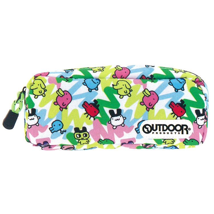 OUTDOOR×たまごっち ペンケース カラフル 168951 アウトドアプロダクツ