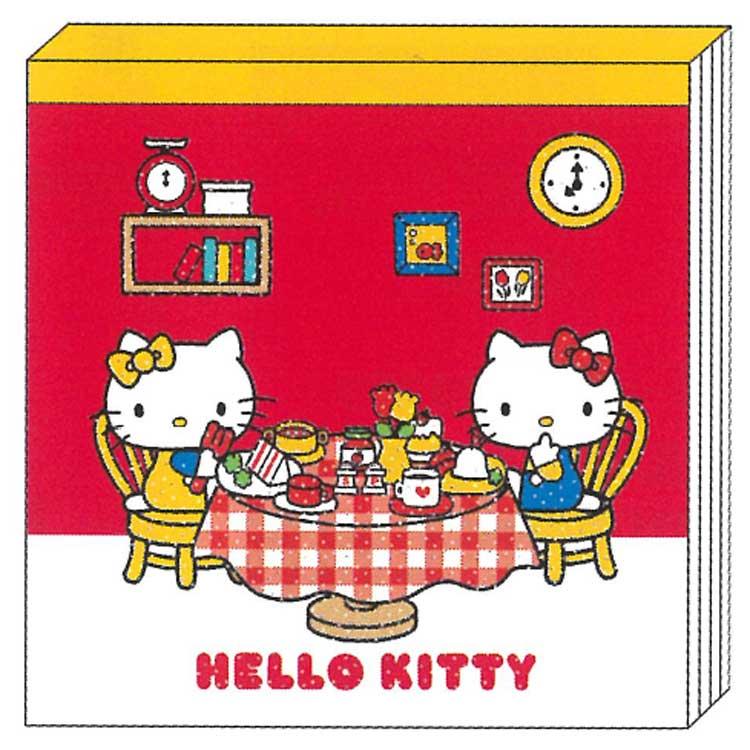 ❤*中様 新品♡サンリオ ハローキティ フルーツイチゴの香り付き スクエアメモ 新品未使用♡ハローキティストロベリーの香り付きスクエアメモ