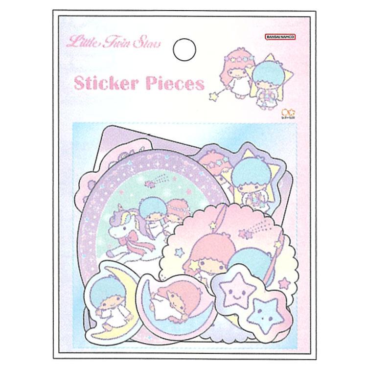 リトルツインスターズ フレークシール ラベンダー 646619 SANRIO