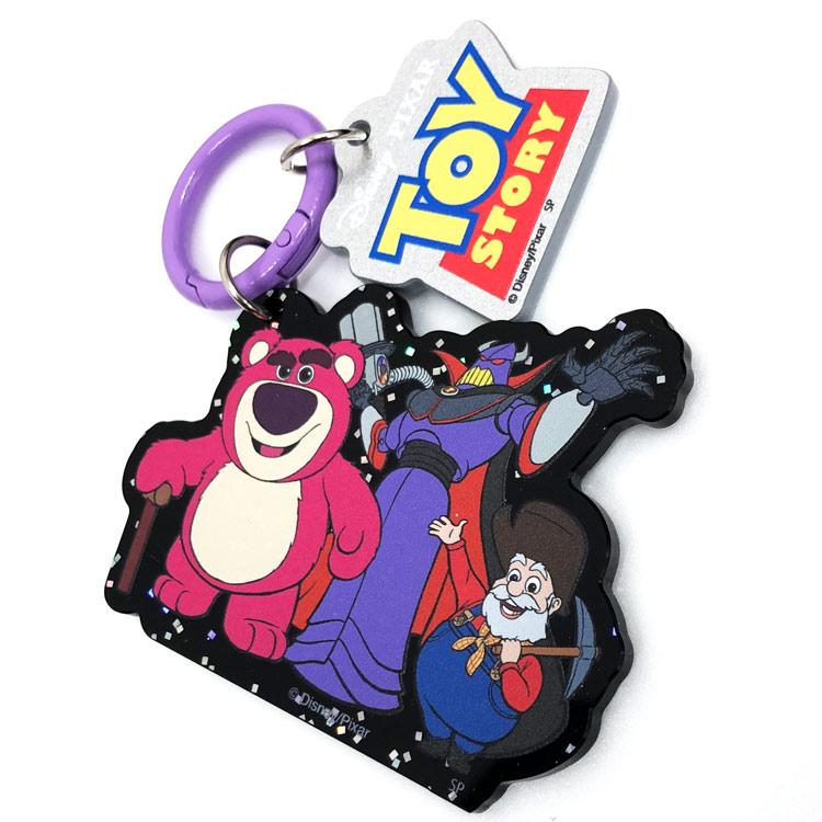 トイストーリー 2連アクリルキーチェーン BK キーホルダー アクキー