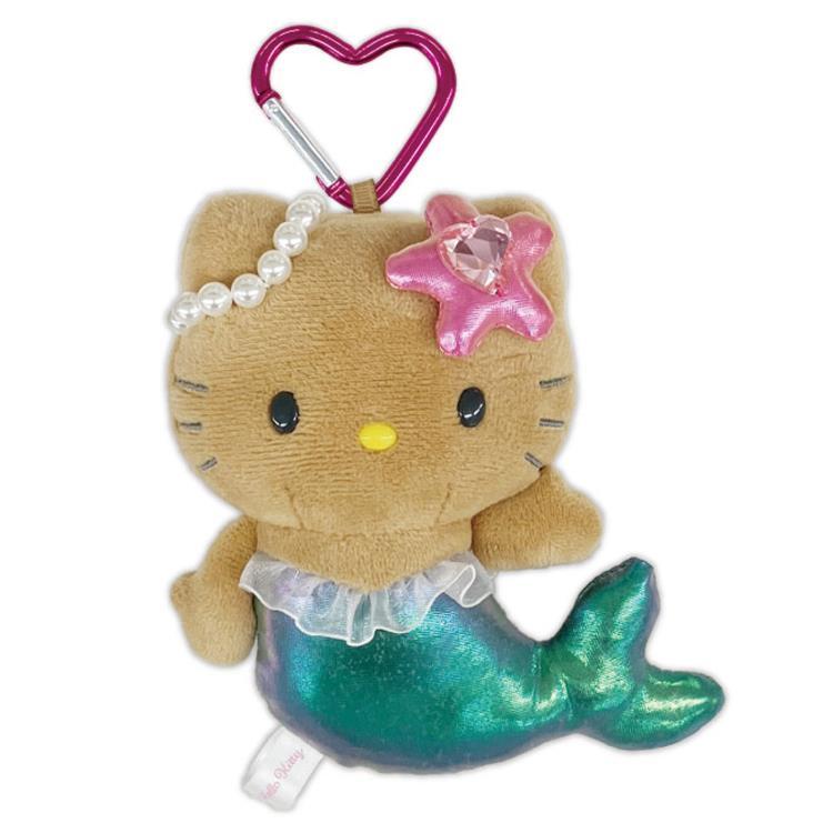 ハローキティ ファンタジーマスコットキーホルダー マーメイド 日焼け