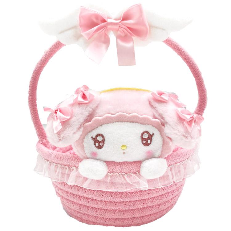 マイメロディ バスケット小物入れ 564471 てんしとあくま My Melody
