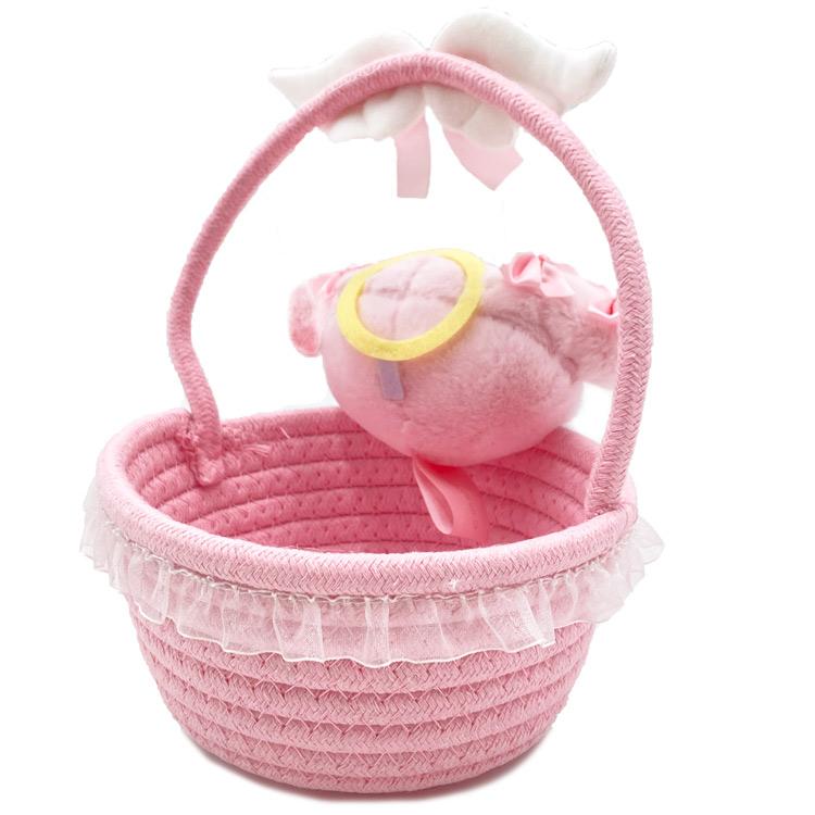 マイメロディ バスケット小物入れ 564471 てんしとあくま My Melody