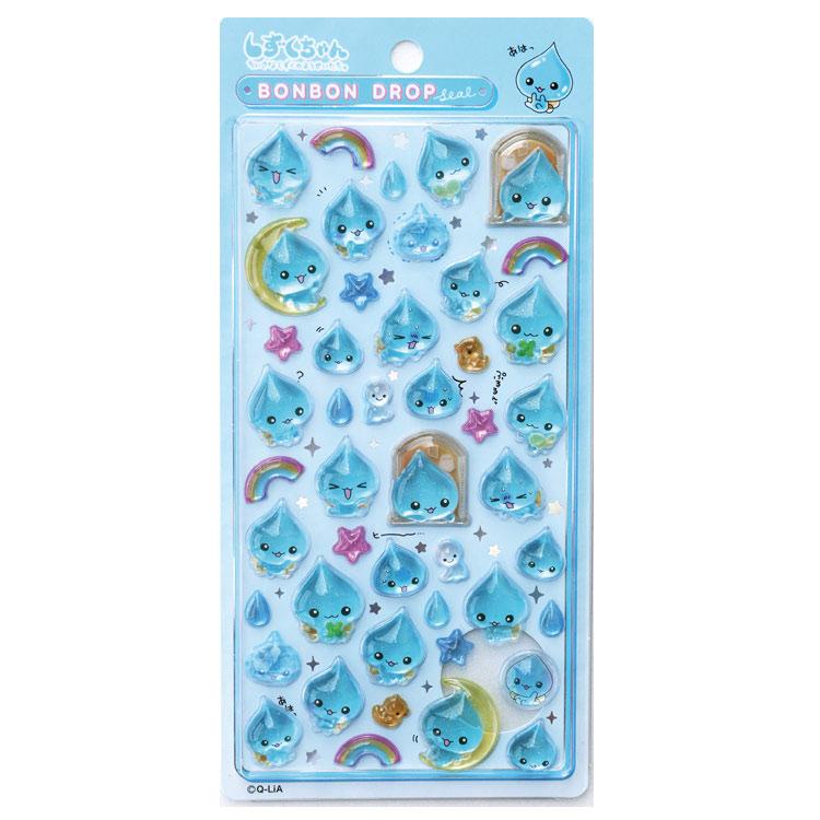 しずくちゃん シール セット しずくちゃん ボンボンドロップシール