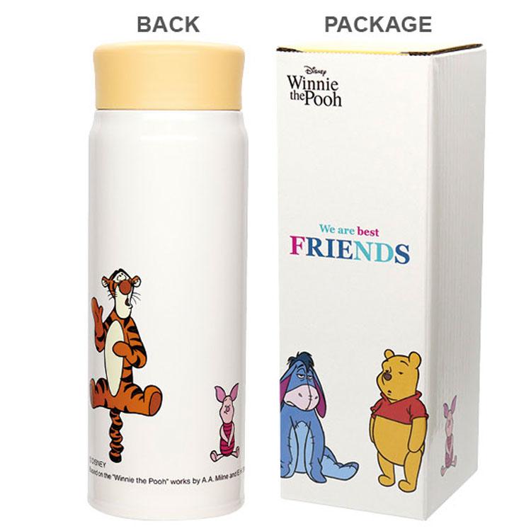 くまのプーさん ステンレスボトル480ml 606396 FUNNY FACE Disney