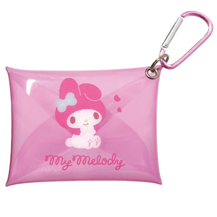 マイメロディ カラビナ付きクリアポーチ 608408 SANRIO サンリオ