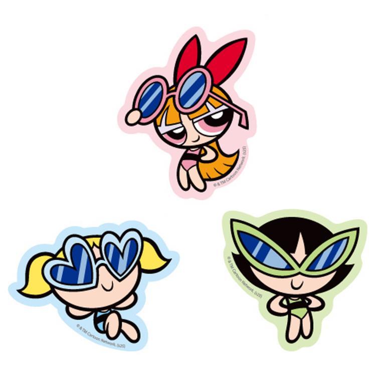 パワーパフガールズ モバイルステッカー Bタイプ 574998 パワパフ The