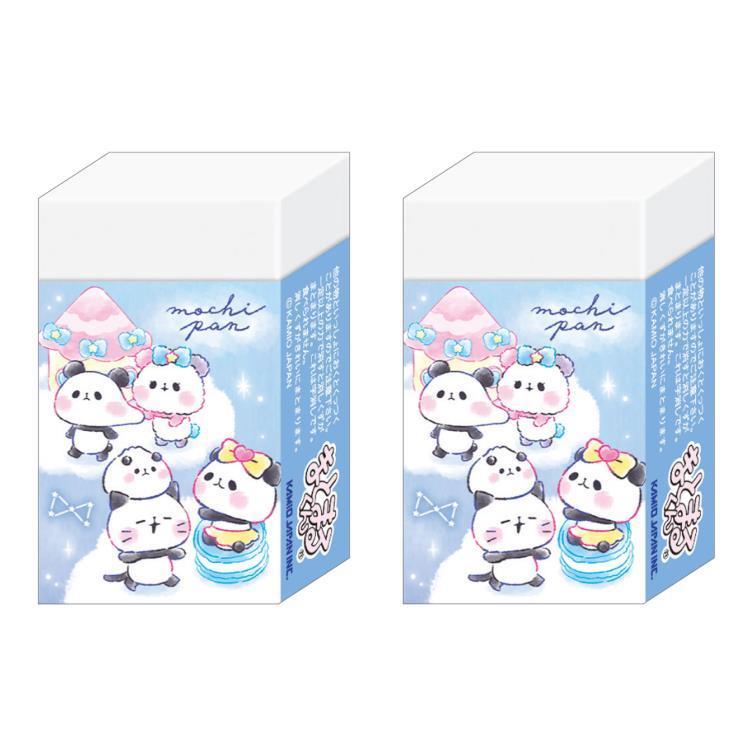 2個セット】もちもちぱんだ まとまる消しゴム もちぱんタウン 281936