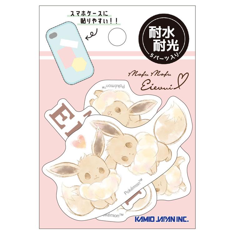 ポケットモンスター ミニデココラージュシール イーブイ ピンク 062947