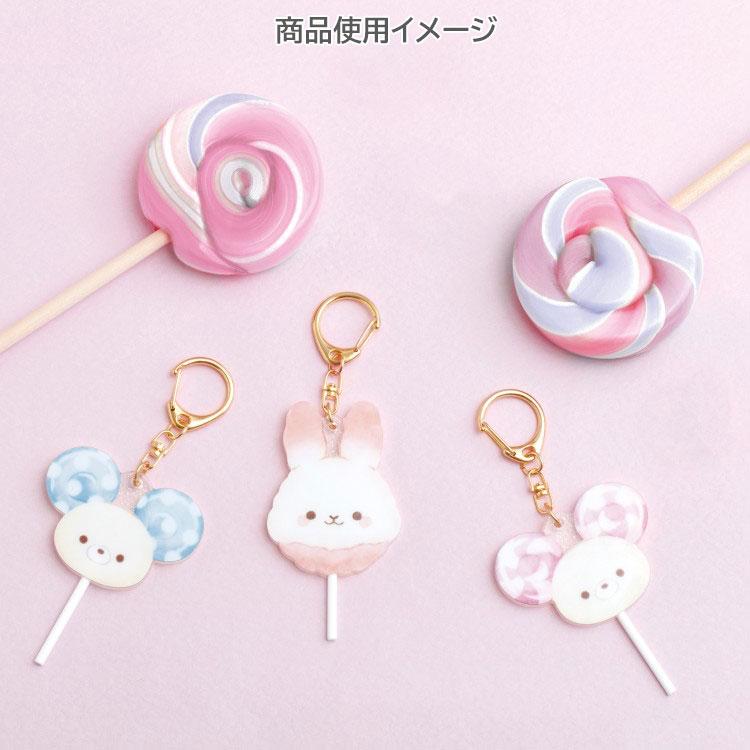 シュガーココムー アクリルキーホルダー チューポップキャンディ