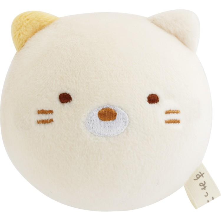 すみっコぐらし むぎゅむぎゅぬいぐるみ ねこ まん丸 ころころ