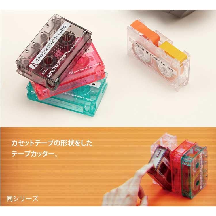 CASSETTE TAPE カセットテープカッター クリアピンク 248516 サン