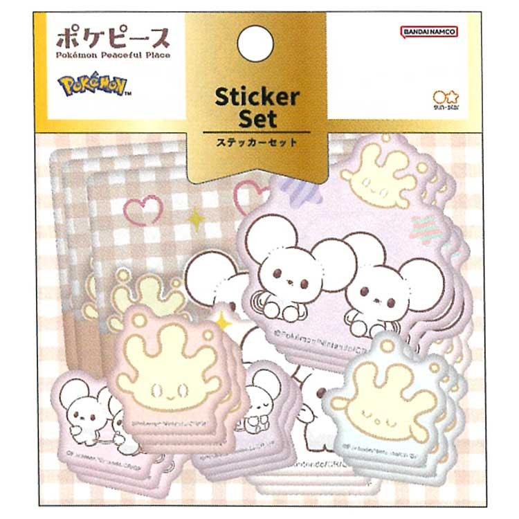 ポケモン シール・ステッカーセット ポケットモンスター ステッカーセット マホミル&ワッカネズミ 808437
