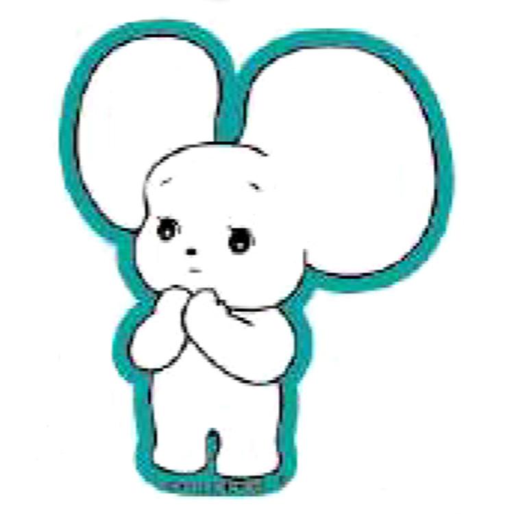 なにげないねずみシラタマ キャラクターステッカー ふふ 205760