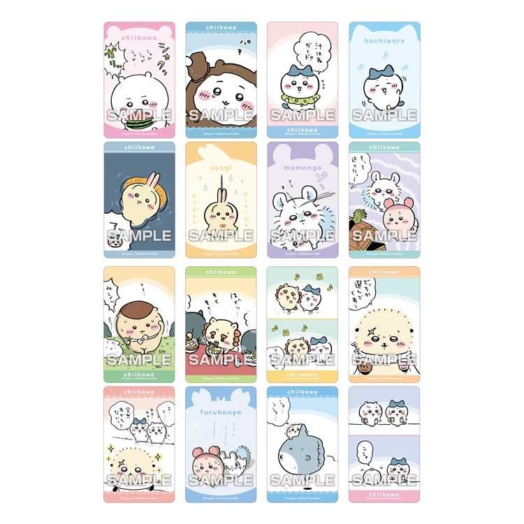 中身はランダム】ちいかわ デコステッカー4 ガムつき CHIIKAWA