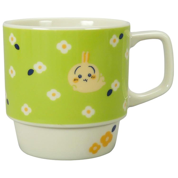 ちいかわ マグ うさぎ 129470 フラワーガーデン CHIIKAWA なんか小さく
