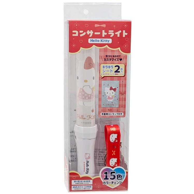 ハローキティ コンサートライト ストラップセット 143170｜Yahoo